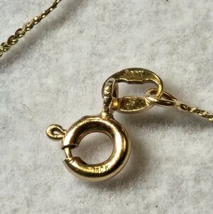 10k Gold Bracelet Stamped 0.54g